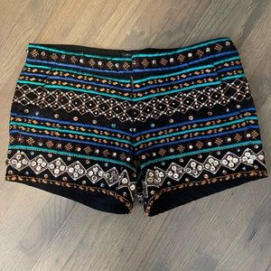 NWT Lucky Brand bejeweled shorts